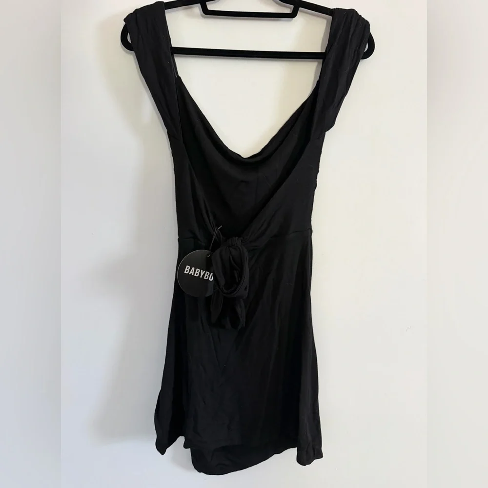 Oh Polly - Ria Mini Dress in Black NWT - Picture 5 of 7